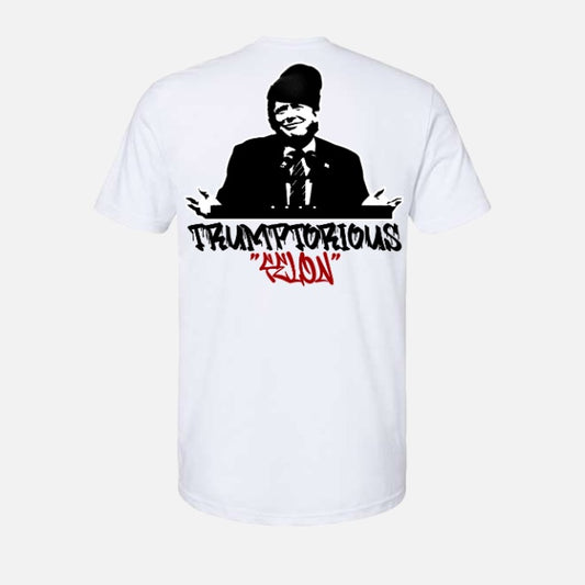 Trumptorious Beanie White T-Shirt