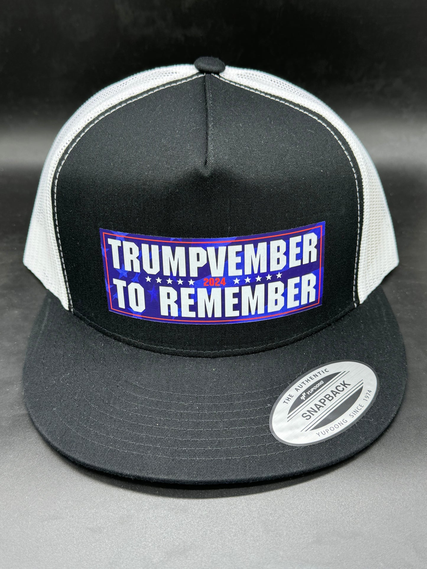 Trumpvember to Remember White Mesh Hat